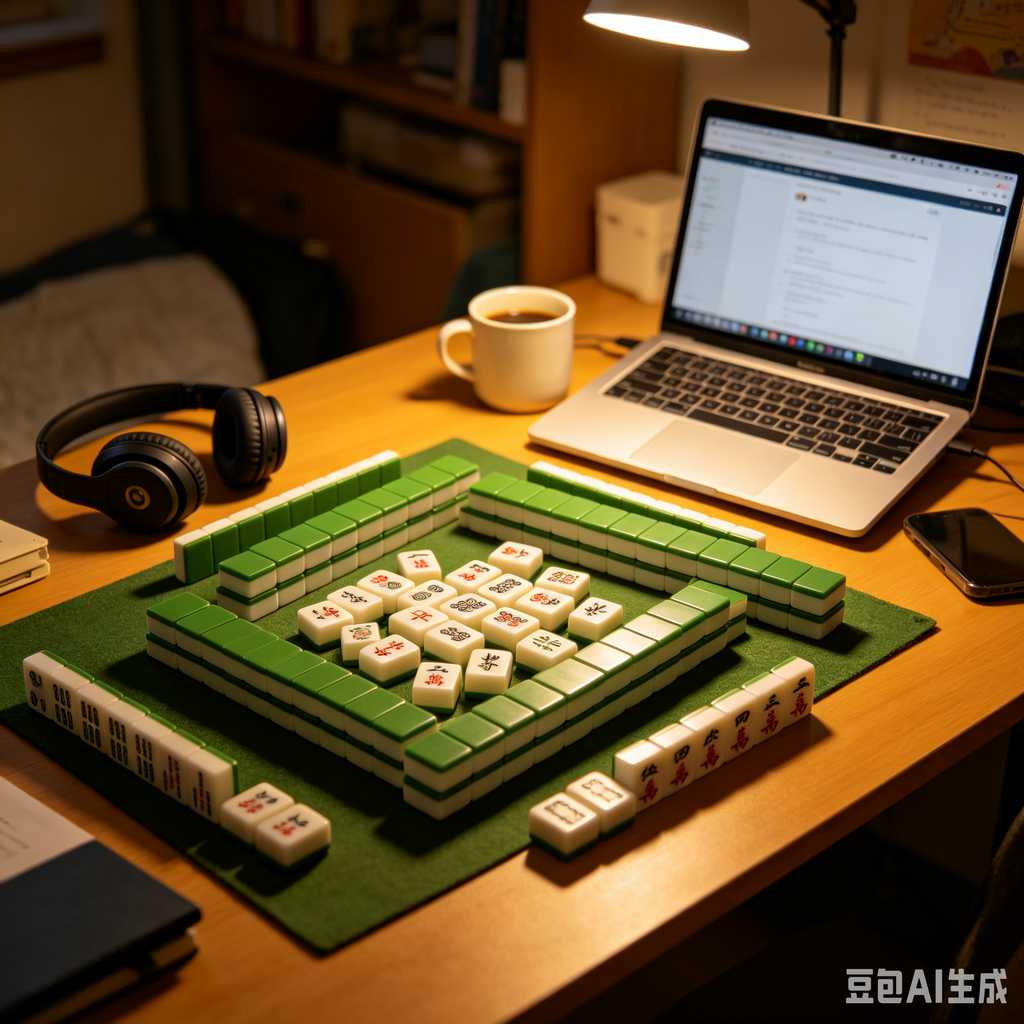 mahjong tile pushers and racks set